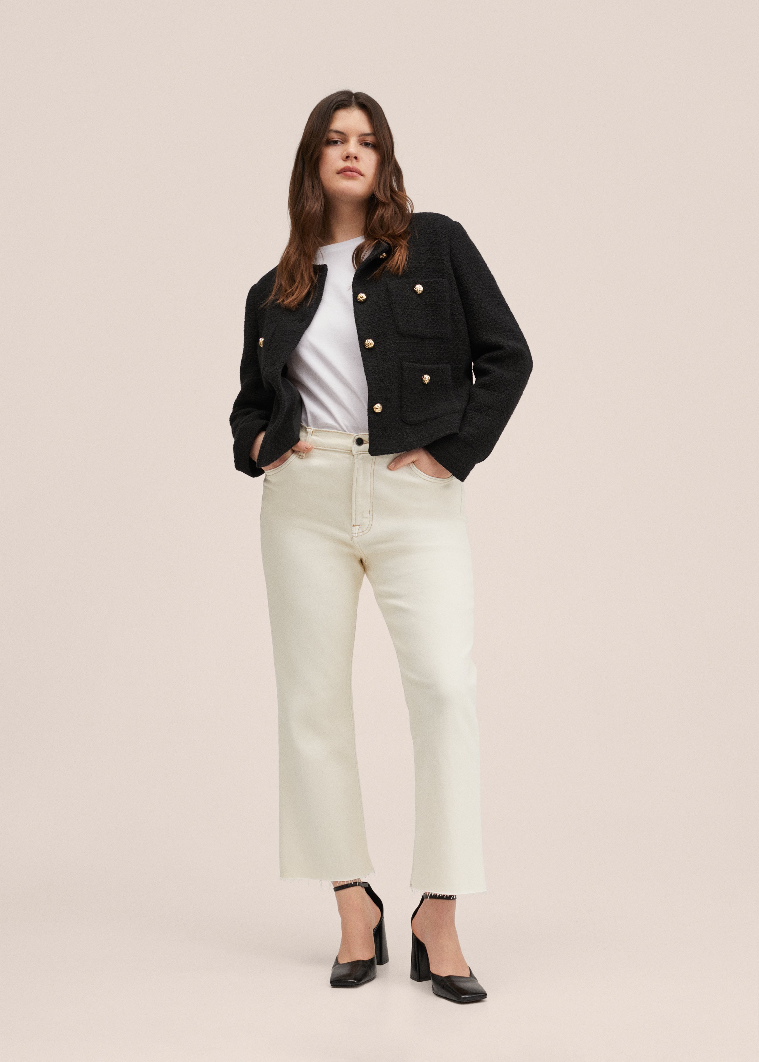 Mango SIENNA - Jeans a sigaretta - bianco sporco/avorio - Zalando.it