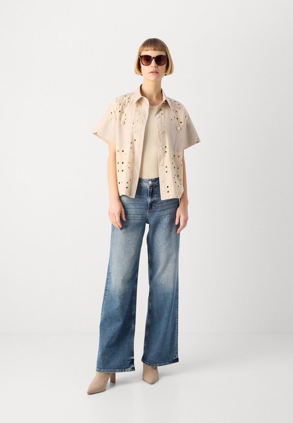 COTNY SHIRT - Button-down blouse - feather gray4