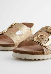 Next Sandaler - gold glitter