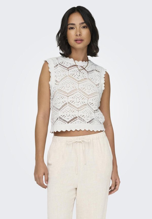 ONLFRIDA LIFE SL STRUCTURE - Top - cloud dancer2