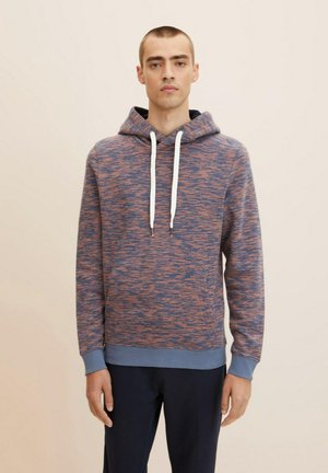 ALLOVER - Hoodie - china blue multi spacedye