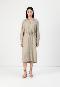 ONLY - ONLARIS LIFE BELT SHIRT DRESS - Särkkleit - beige Väikepilt 1