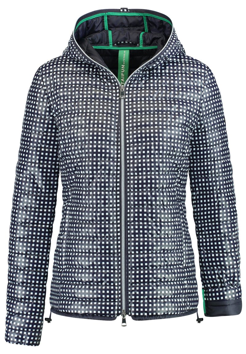 Damen Leichte Jacken | Taifun Übergangsjacke navy gemustert/blau - BC94561 Damen Leichte Jacken | Taifun Übergangsjacke navy gemustert/blau - BC94561