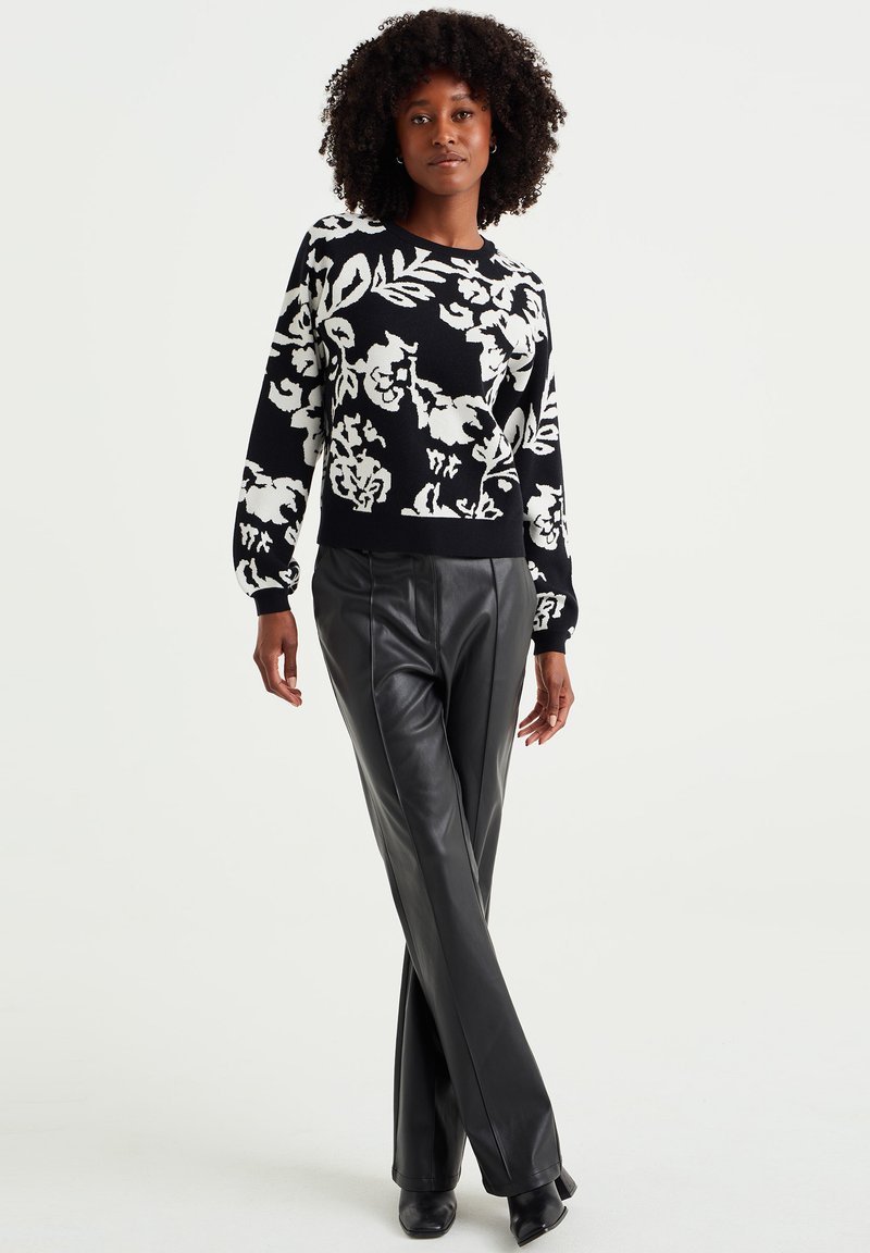 WE Fashion Broek zwart WE Fashion Broek zwart