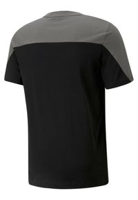 Puma AROUND THE BLOCK  - Triko s potiskem - black castlerock