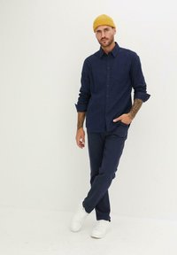 bonprix LANGARM - Camicia - blue
