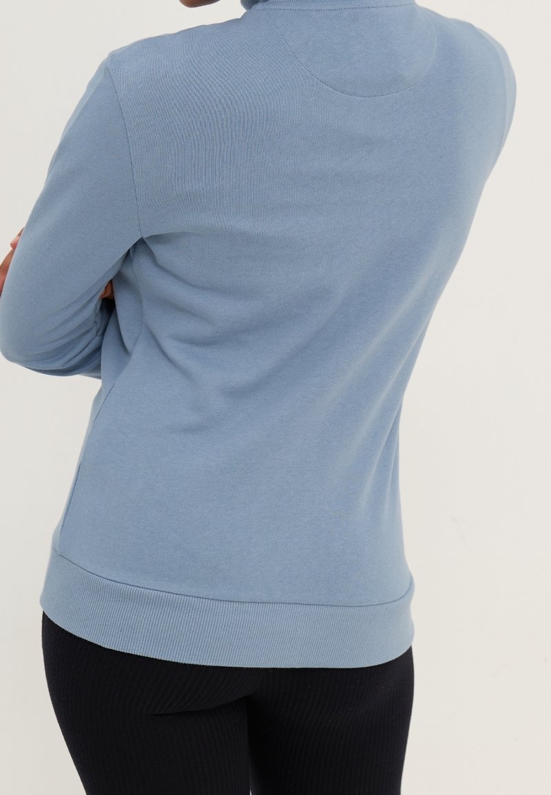 YOURTURN Felpa con zip - blue
