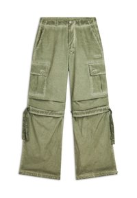 Unselected, oil green cold dyed