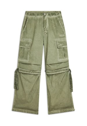 Freddy MELANIE CARGO - Pantaloni - oil green cold dyed