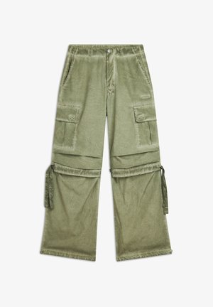 Freddy MELANIE CARGO - Kalhoty - oil green cold dyed