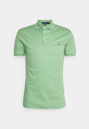 SLIM FIT SOFT-TOUCH POLO SHIRT - Polo - outback green heather