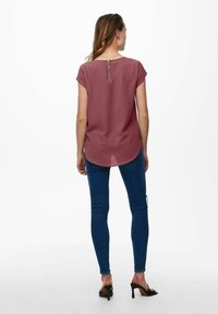 ONLY VIC S/S SOLID NOOS PTM - T-shirts basic - renaissance rose
