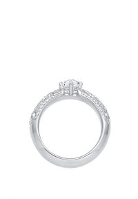 BOLD ENGAGEMENT - MIT KRISTALLEN VON SWAROVSKI® - Ring - silver-coloured
