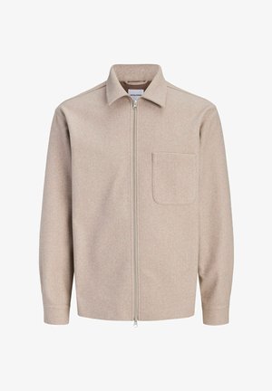 Jack & Jones, OVERSHIRT RELAXED FIT - Gilet - oatmeal