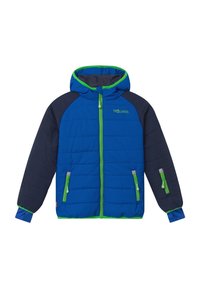 TROLLKIDS HAFJELL PRO JACKET - Skijacke - navy/med blue/green
