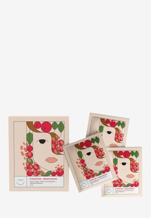 3PLE PACK FACE MASK HYDRATION + BRIGHTENING WITH LIPOSOMES - Huidverzorgingsset - -