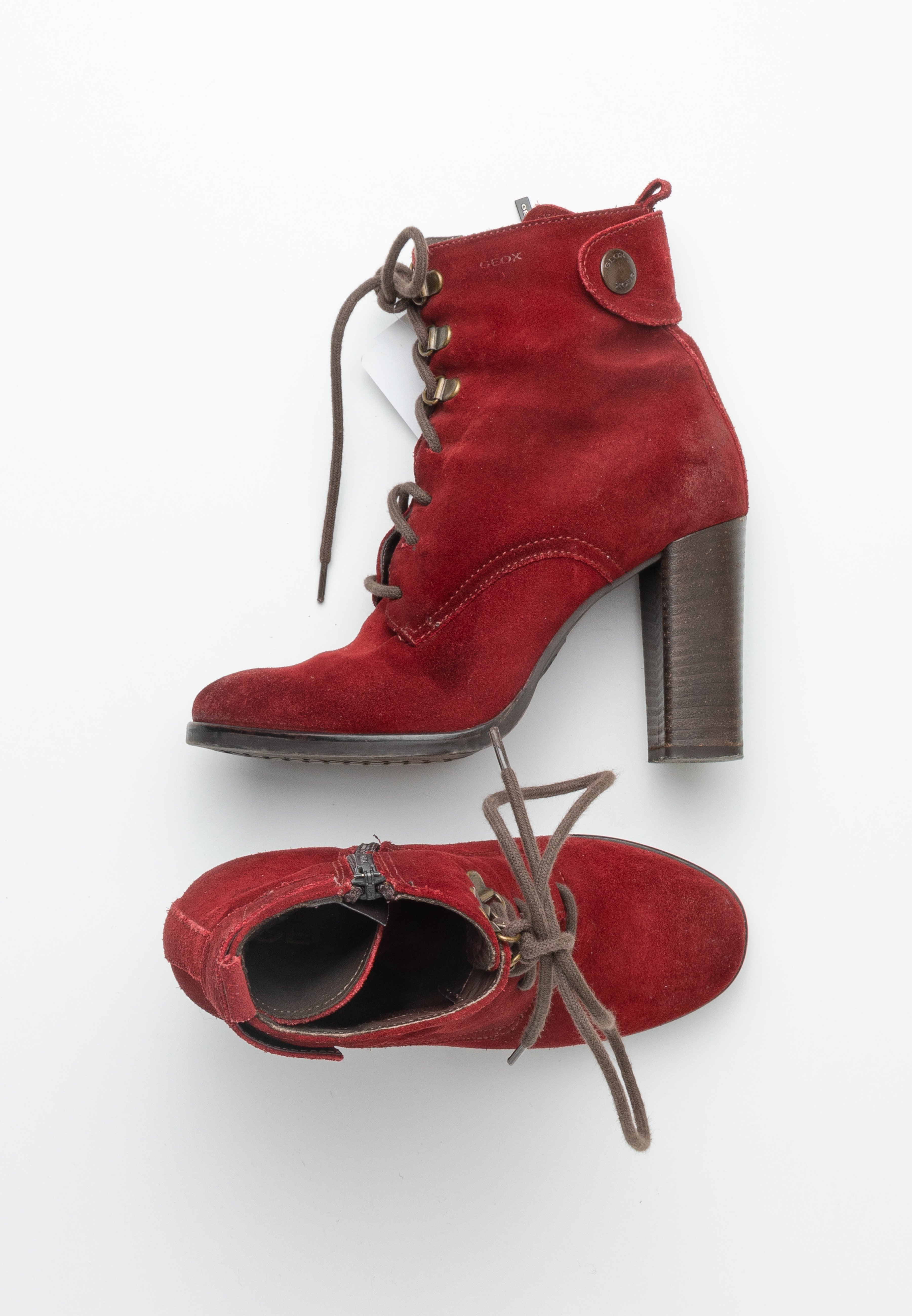Geox Botas de tacón - red/rojo - Zalando.es