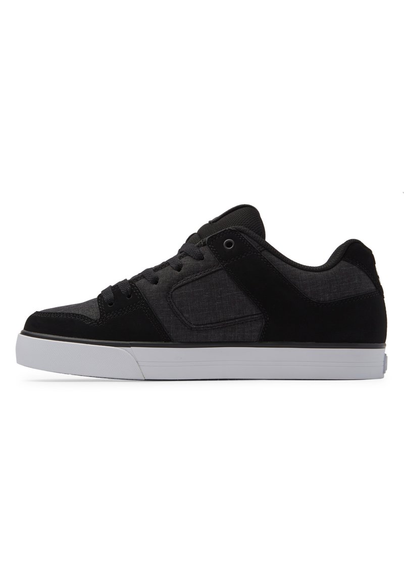 DC Shoes PURE - Trainers - kwt black white battleship