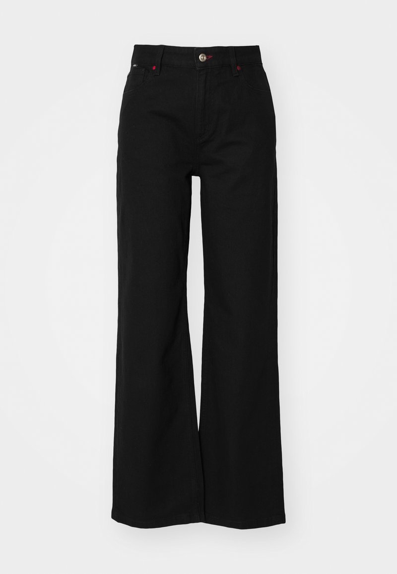 Boss Relaxed fit jeans zwart Boss Relaxed fit jeans zwart