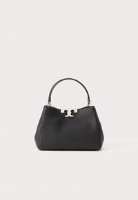 ELEANOR PEBBLED MINI SATCHEL - Axelremsväska - black