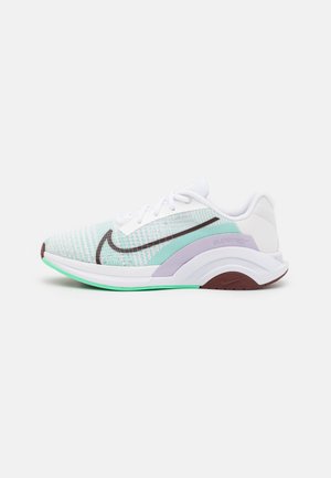 ZOOMX SUPERREP SURGE - Zapatillas de entrenamiento - white/bronze eclipse/green glow/infinite lilac/laser orange