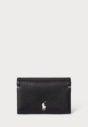 POLO PLAY LEATHER SNAP CARD CASE - Piniginė - ink