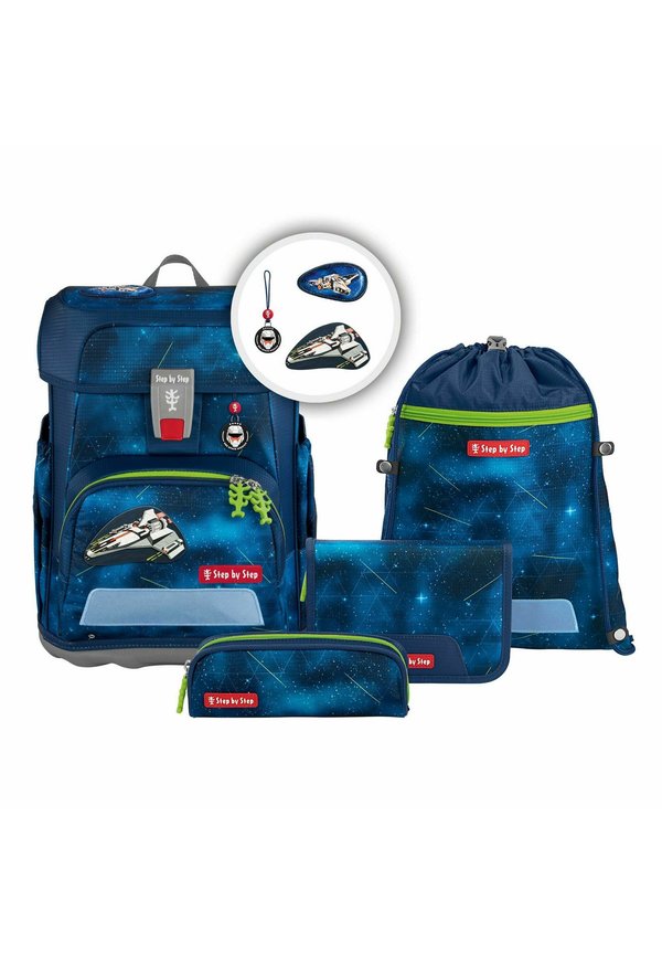 CLOUD SET 5-TEILIG – Schulranzen Set – starship galactus