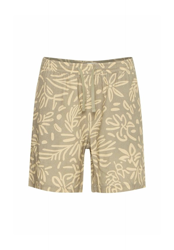 SDLIAM LINEN MIX - Shorts - vetiver3