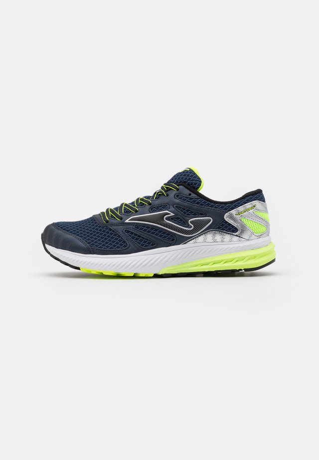 VICTORY - Juoksukenkä/neutraalit - navy/lemon