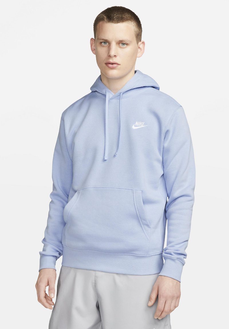 Nike Sportswear - CLUB HOODIE - Športni pulover - cobalt bliss cobalt bliss white, Povečajte