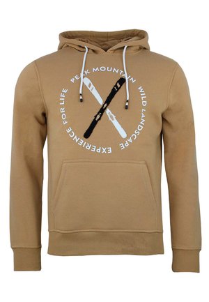 Peak Mountain CONOR - Sweat à capuche - caramel