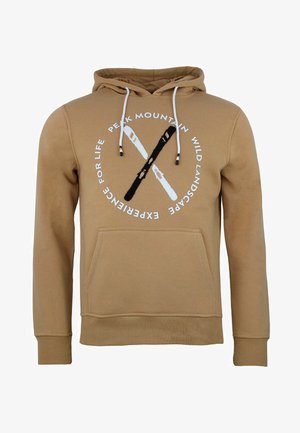Peak Mountain CONOR - Sweat à capuche - caramel
