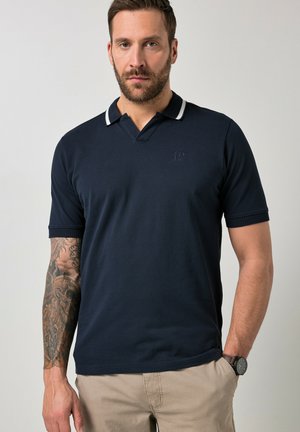 JP1880 SHORT SLEEVE, CHEST EMBROIDERY, UP TO 8 XL - Poloshirt - navy blue