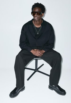 PULL&BEAR Casual lace-ups - black