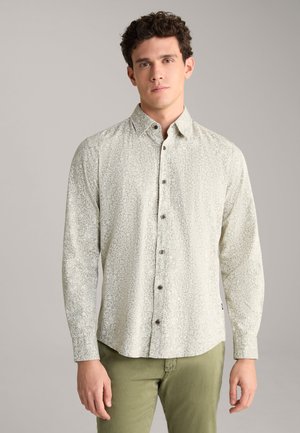 GEMUSTERT - Camicia - grün weiß