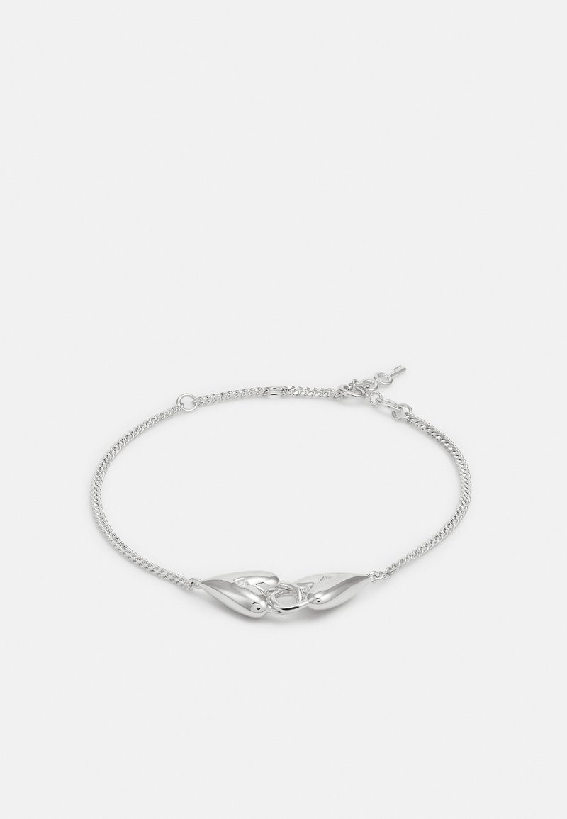 Avgvst TWO HEARTS BRACELET WITH A KEY - Armband - silver-coloured