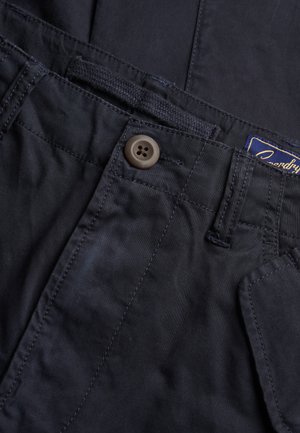 Superdry & Co, SUPERDRY SLIM TAPER CARGO PANTS.. - Pantalones cargo - eclipse navy