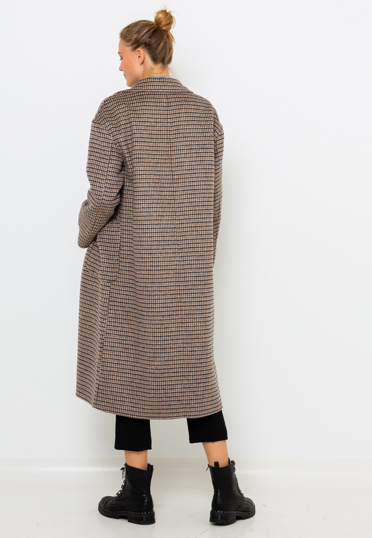 Camaïeu Manteau classique white ZALANDO.FR Camaïeu Manteau classique dark grayanthraciteanthracite