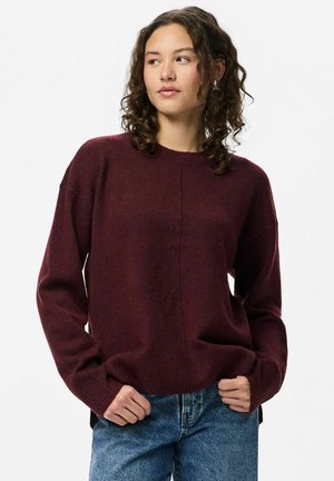 MALOU - Pullover - tawny port