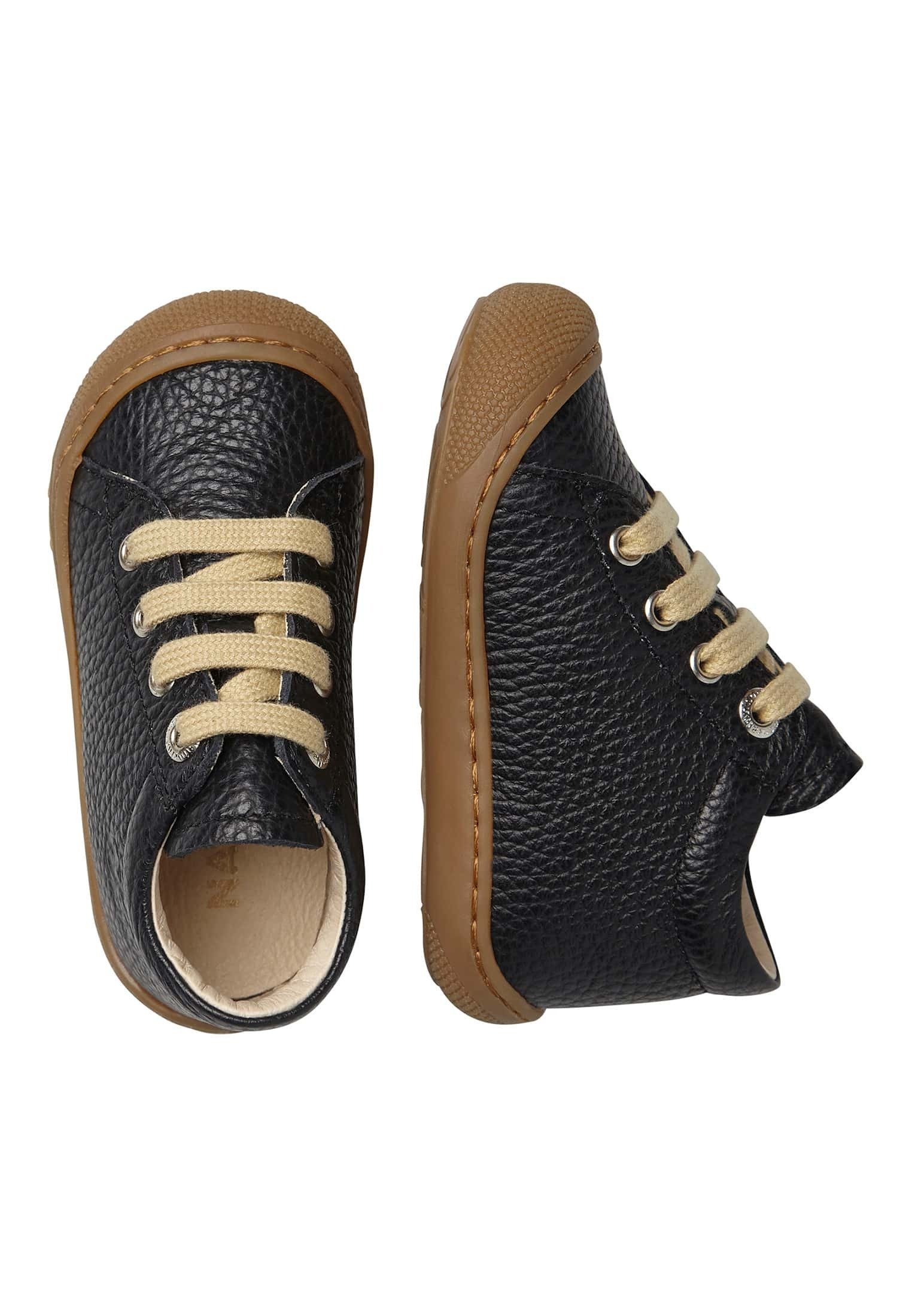 Chaussures Premiers Pas Naturino Cocoon En Suède - Semelle Antidérapante, Double Velcro, Cuir Intérieur - 6