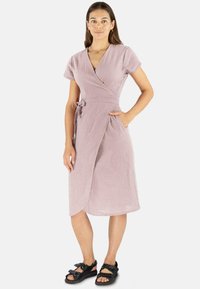 Normani MUSSELIN - Freizeitkleid - rosa