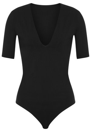 Wolford DEEP V STRING - Body - black