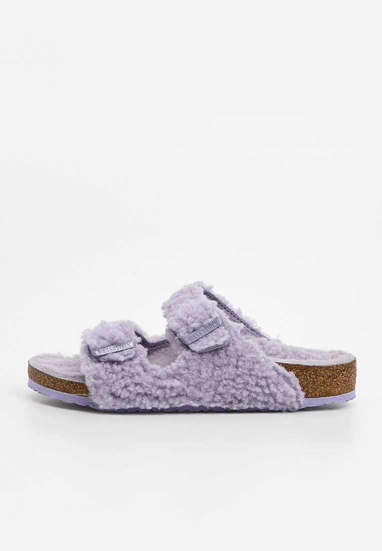 Birkenstock Muiltjes paars Birkenstock Muiltjes paars