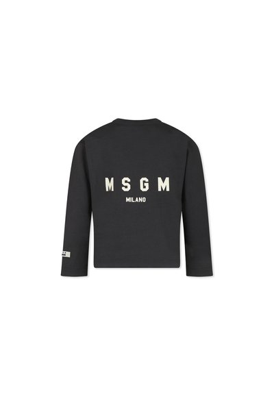 MSGM Maglietta a manica lunga - black
