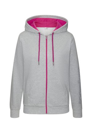 Zip-up sweatshirt - grau