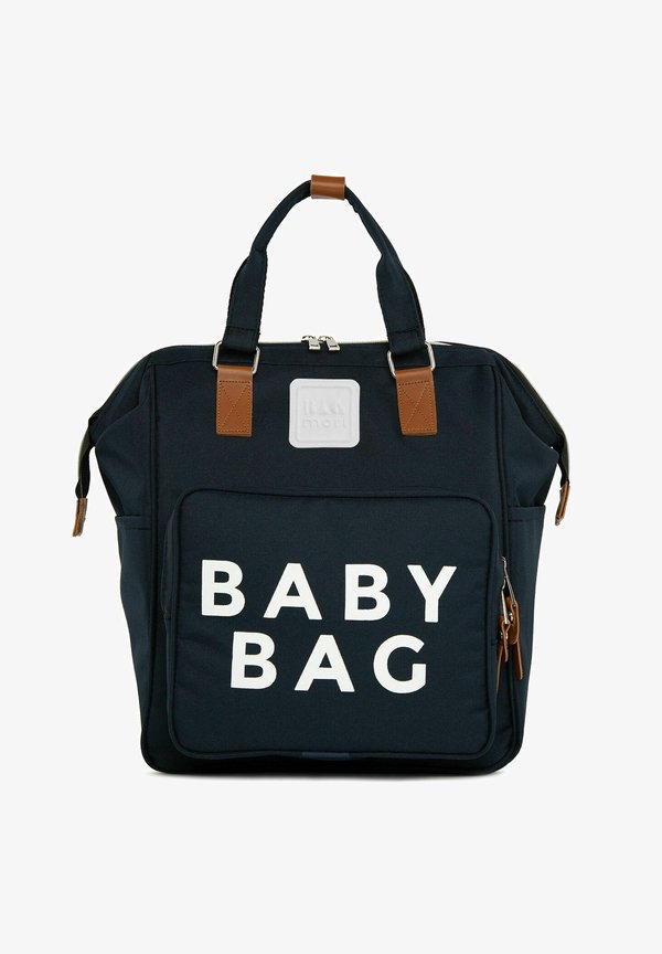 BABY BAG PRINTED DIAPER BAG BACKPACK - Wickeltasche - dunkelblau