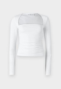 The A&F Ava Long-Sleeve Top - Pitkähihainen paita - brilliant white