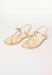Friends Like These WIDE FIT - TOE THONG - Tåsandaler - gold