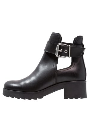 Cowboy-/Bikerstiefelette - black