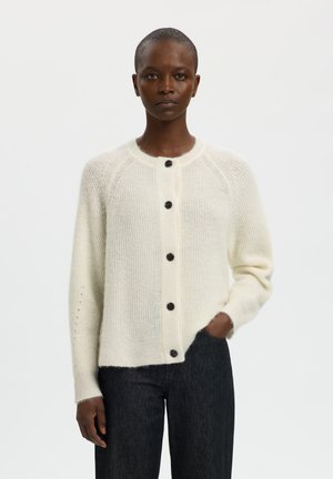 Selected, SLFLULU - Cardigan - snow white